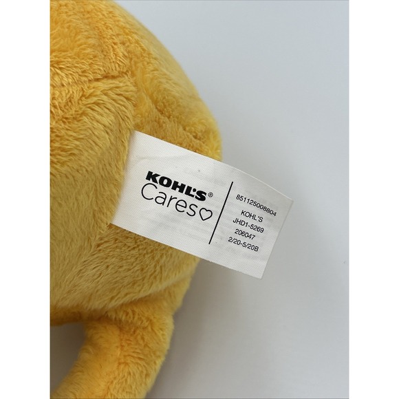 Kohl's Cares /Dr. Seuss The LORAX Book Character Plush 13" Bright Yellow - Picture 7 of 10